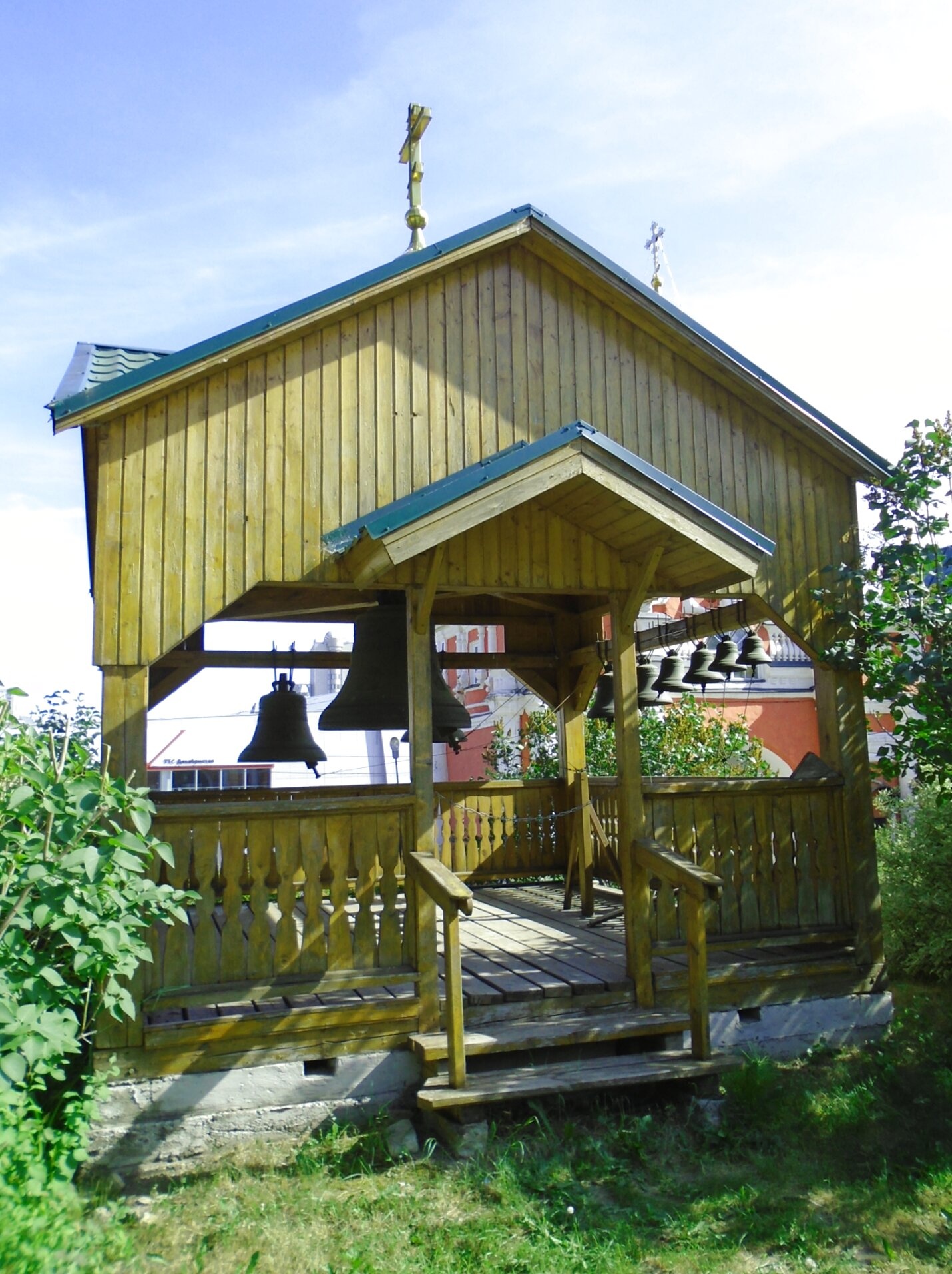 Звонница Кизического Введенского монастыря в Казани