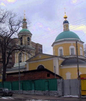Храм Тихвинской иконы Божией Матери в Сущёве