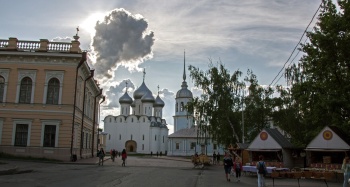 Софийский собор и колокольня в Вологодском кремле