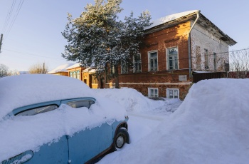 Церковь Алексия человека Божия в Шуе - зимний вид