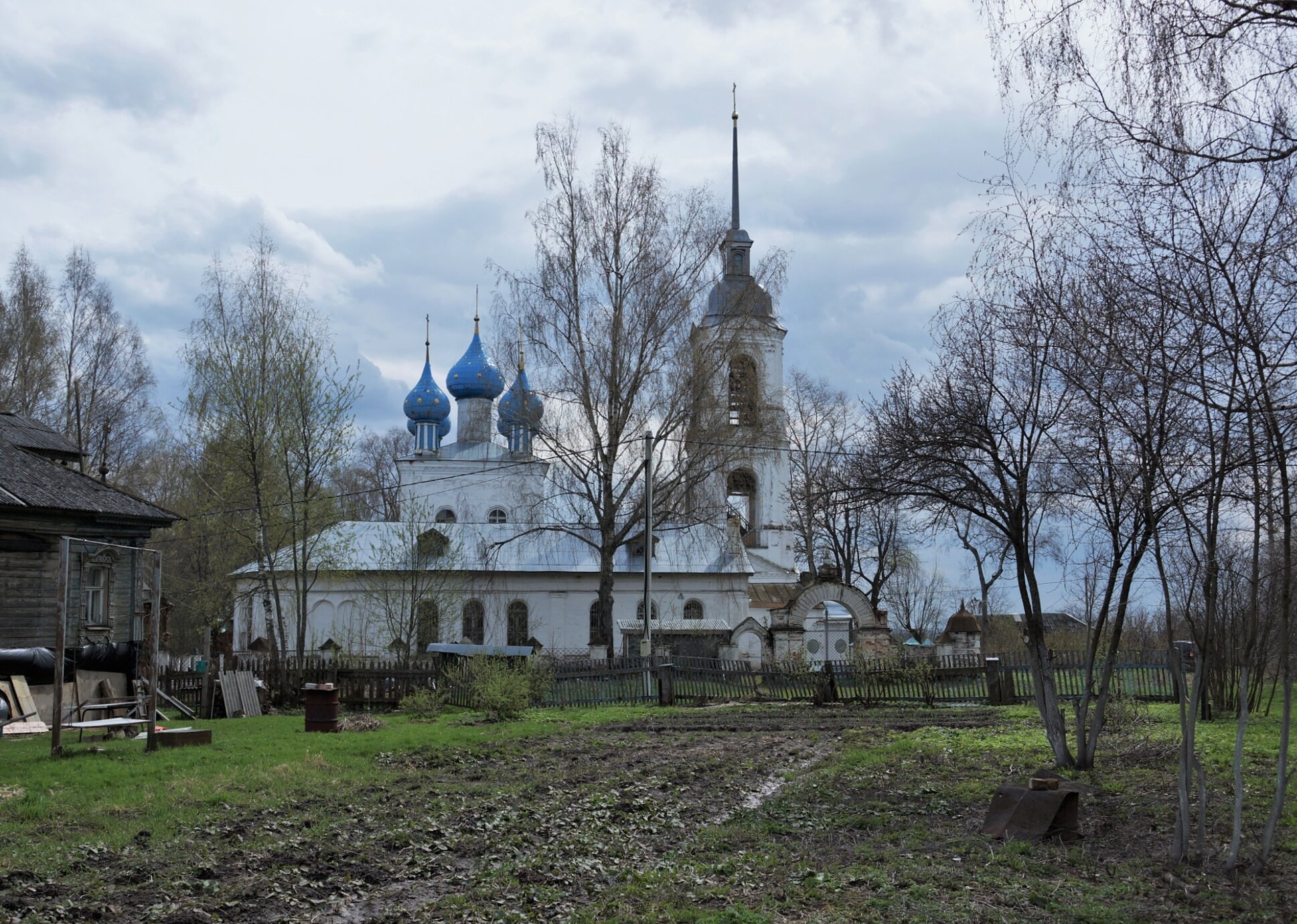 Церковь Николая Чудотворца в селе Бор