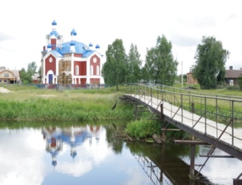 Храм Казанской иконы Божией Матери в селе Быньги