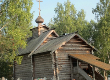 Часовня в селе Юрино Нижегородской области