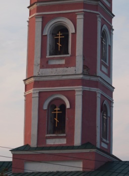 Колокольня Георгиевской церкви в Данкове