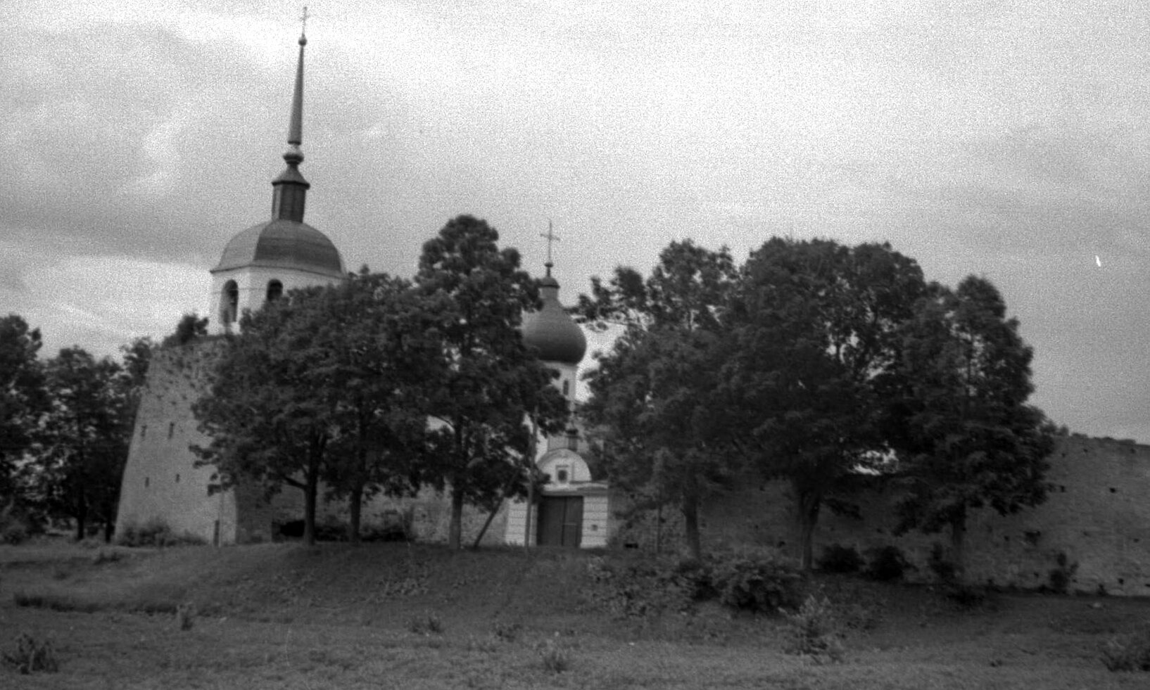 Никольский храм в крепости древнего Порхова