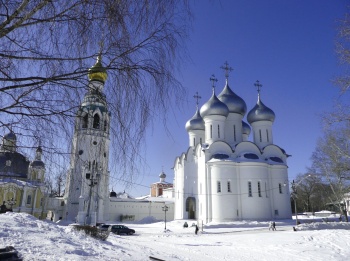 Софийский собор в Вологде - зимняя фотография