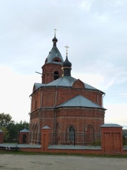 Церковь Воздвижения Честного Креста Господня в селе Дунилово