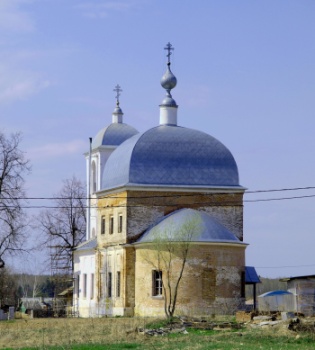 Храм Преображения Господня в деревне Слепушкино