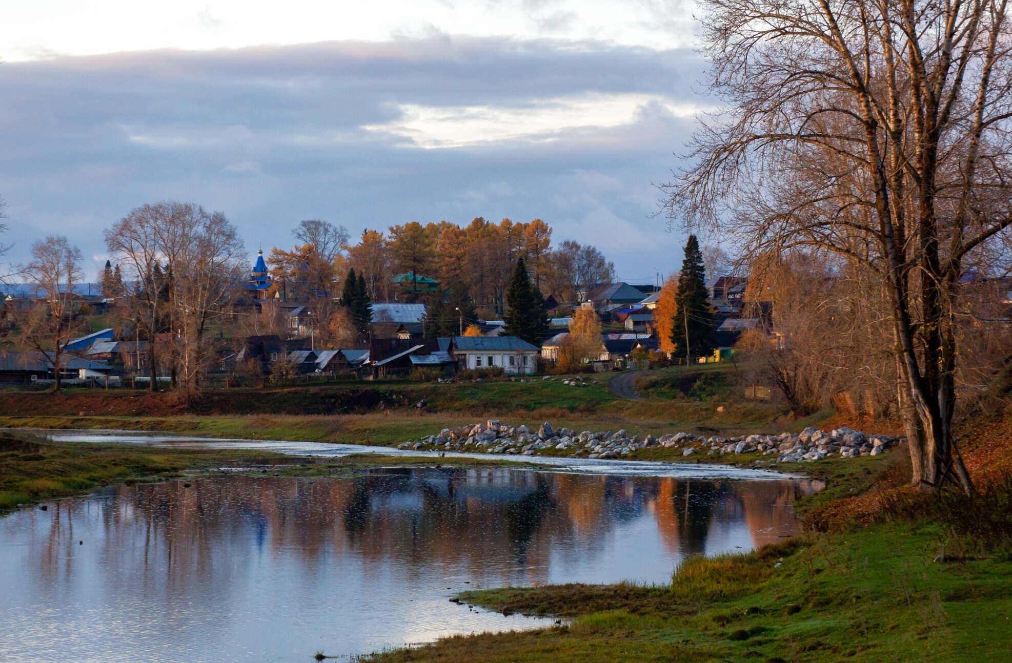 Осенняя благодать в селе Тирлянский