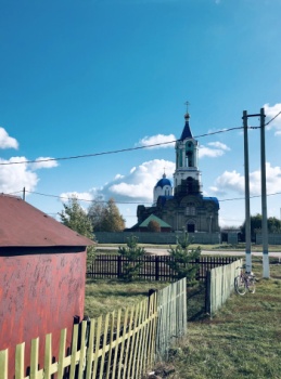 Покровский храм в селе Верхний Телелюй