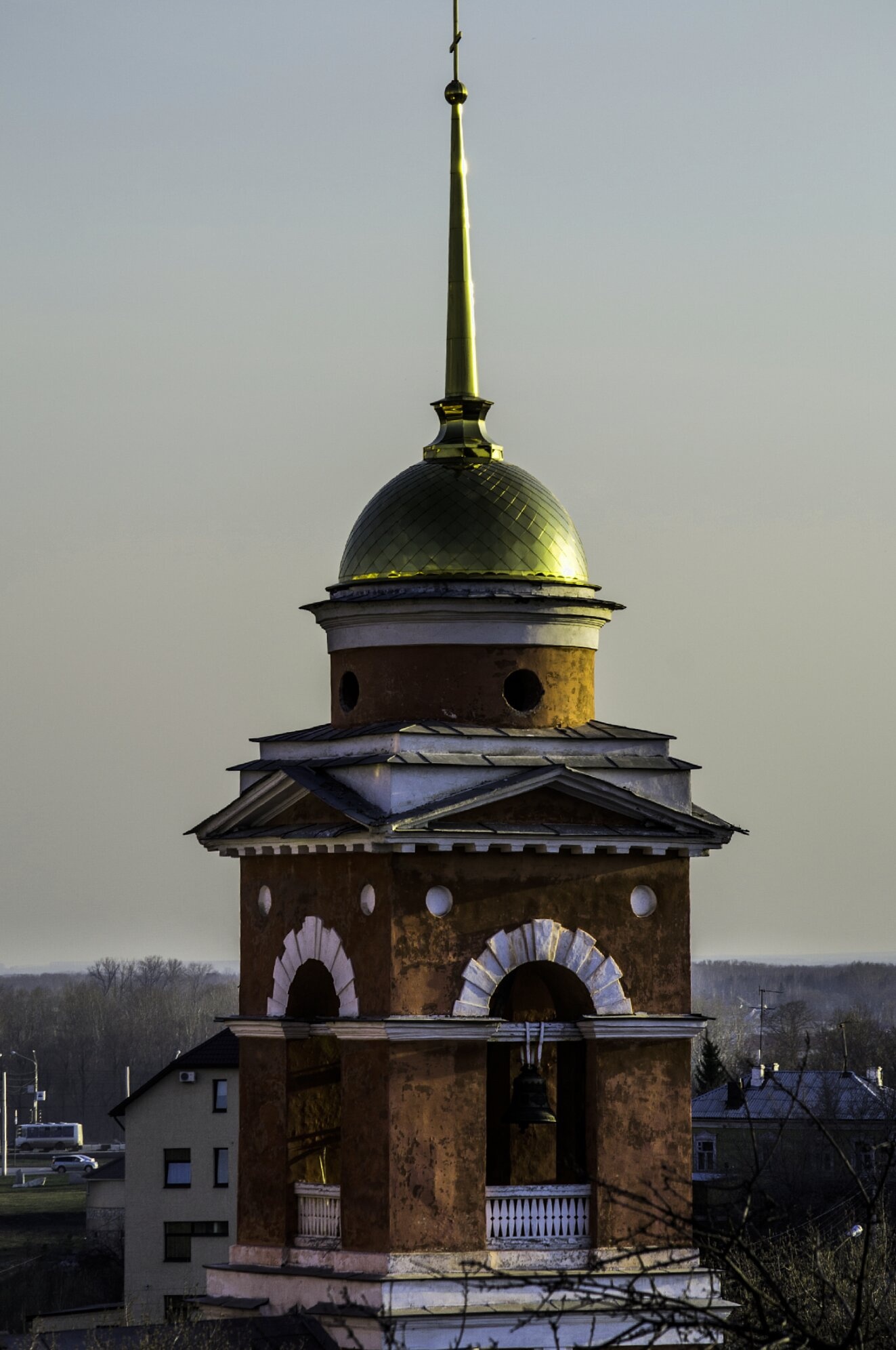 Колокольня Покровской церкви в Уфе