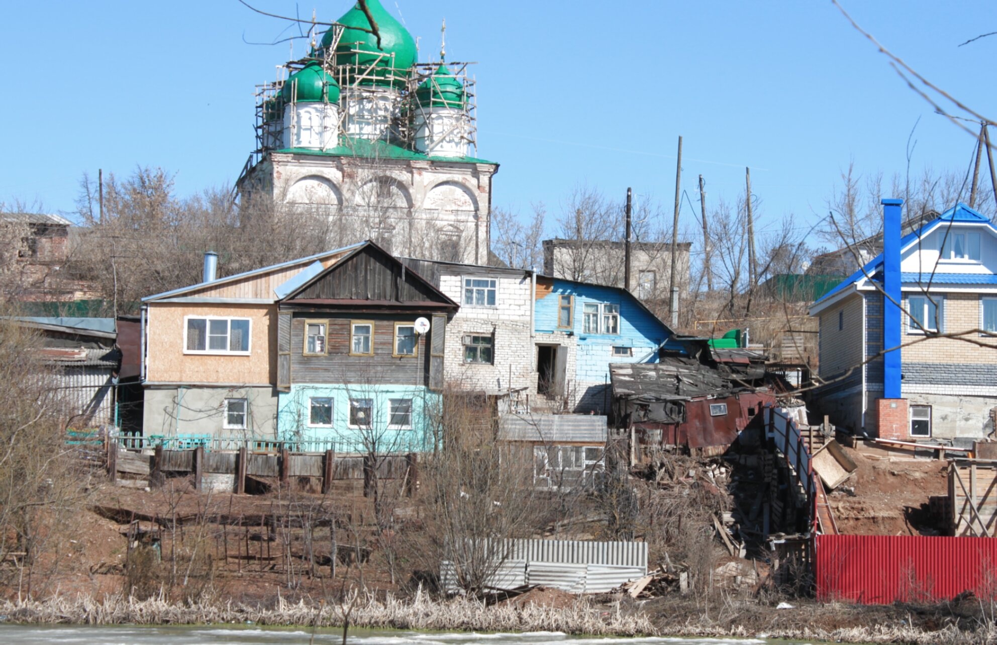 Панорама Арзамаса с Спасо-Преображенским собором