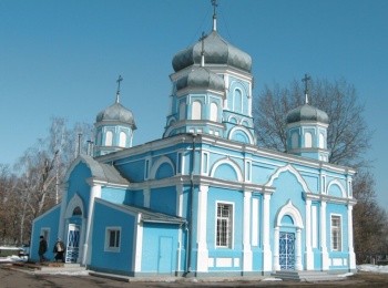 Успенская церковь в городе Боброве