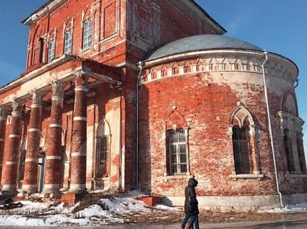 Вознесенская церковь в селе Борщево