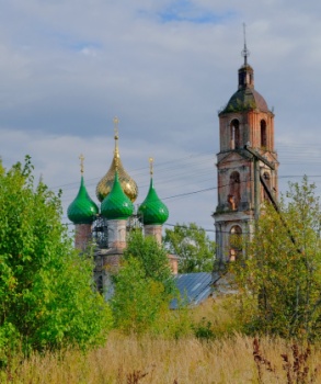 Церковь Спаса Нерукотворного Образа в селе Рыбницы