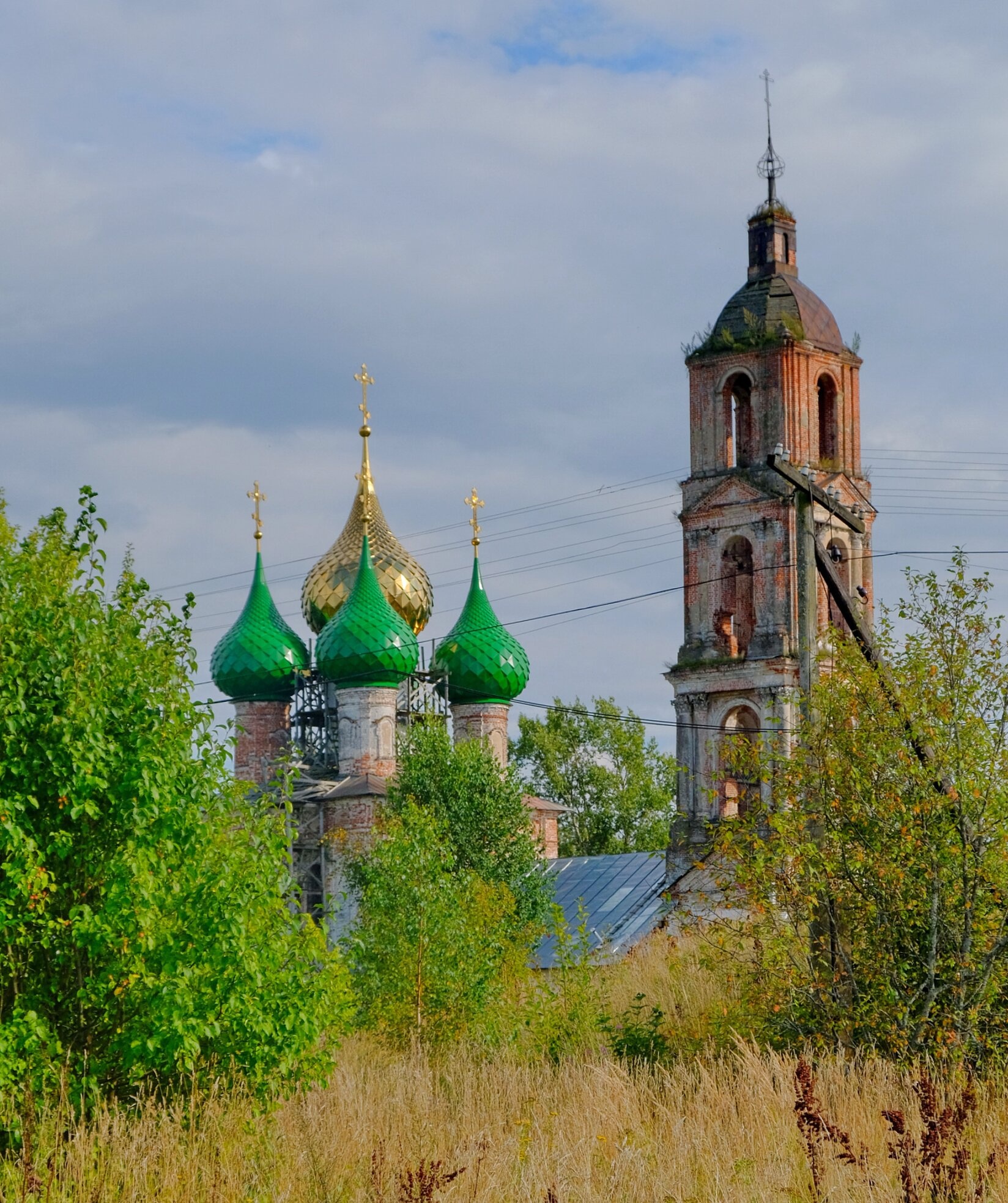 Церковь Спаса Нерукотворного Образа в селе Рыбницы