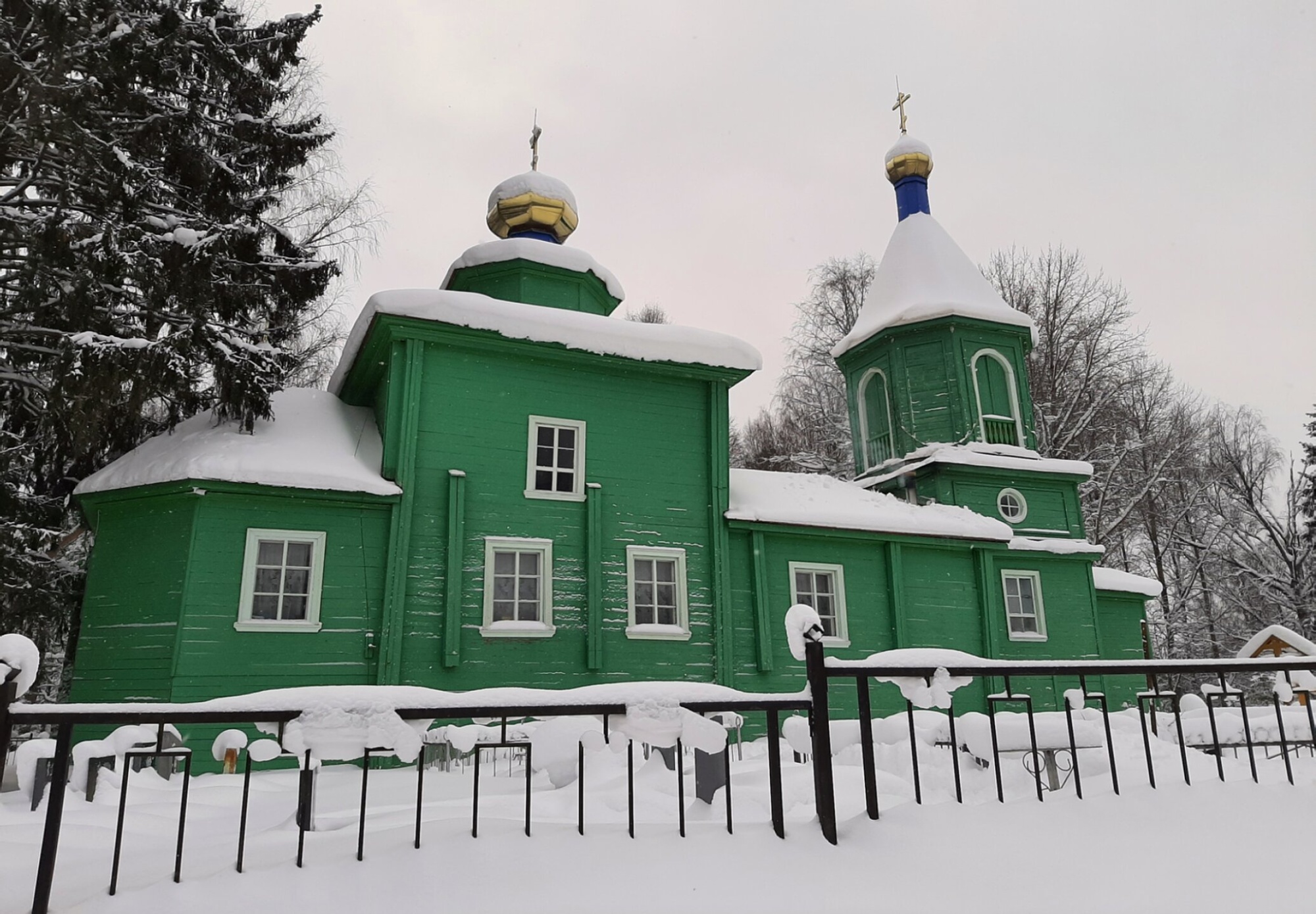 Церковь Михаила Архангела в Алеховщине