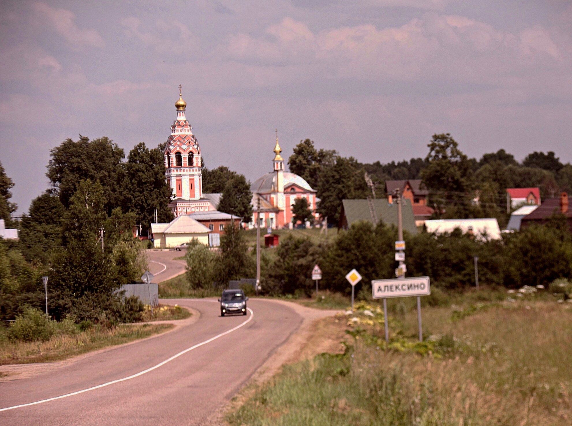 Покровская церковь в селе Алексино