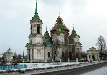 Храм во имя святителя Николая Чудотворца в селе Быньги