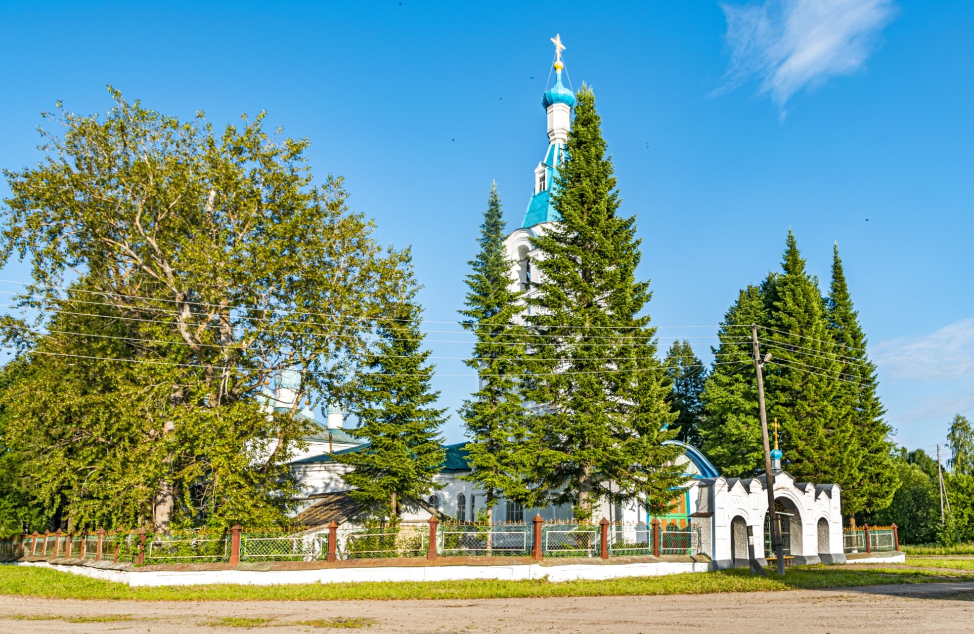 Церковь Покрова Пресвятой Богородицы в селе Падерино