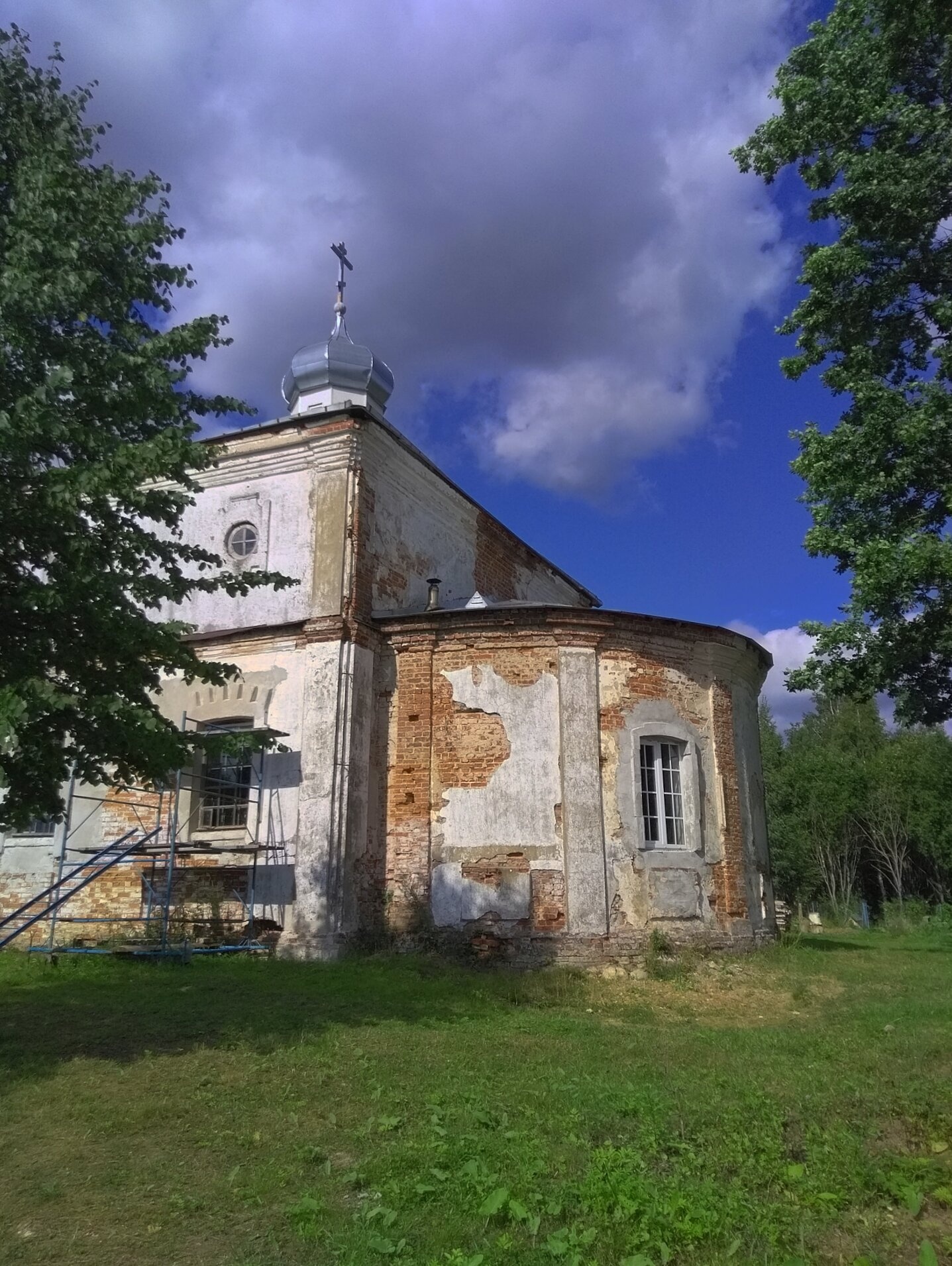 Часовня Тихвинской иконы Божией Матери в деревне Стегново