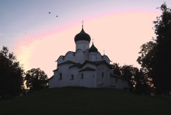 Храм святого Василия Великого на Горке в Пскове
