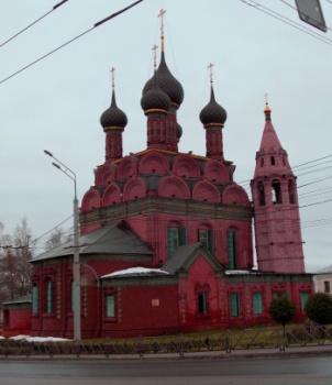 Церковь Богоявления в Ярославле - архитектурный памятник XVII века