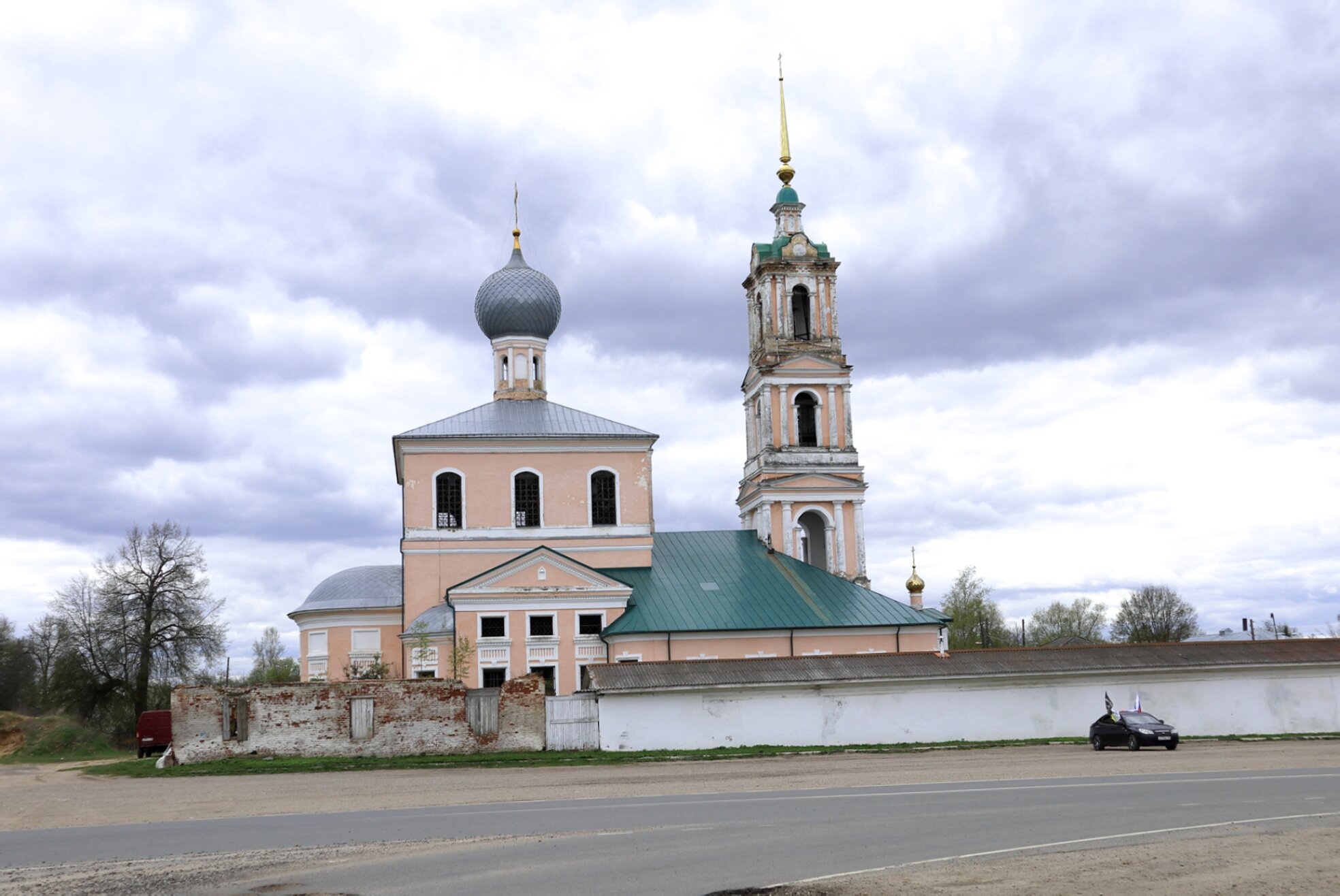 Церковь Преображения Господня в селе Нагорье