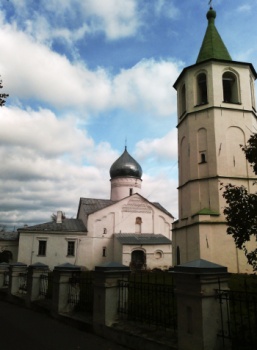 Церковь Димитрия Солунского на Славкове улице в Великом Новгороде