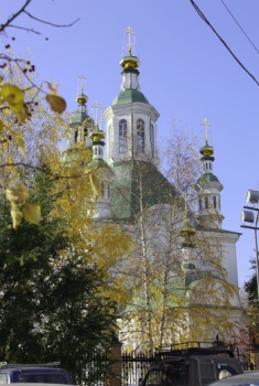 Крестовоздвиженская церковь в Тюмени
