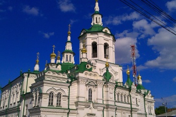 Спасская церковь (Церковь Спаса Нерукотворного Образа) в Тюмени