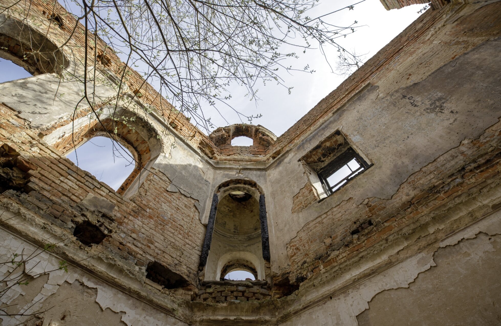 Интерьер Никольской церкви в Журавинке