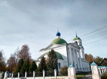 Церковь Преображения Господня в селе Борозда