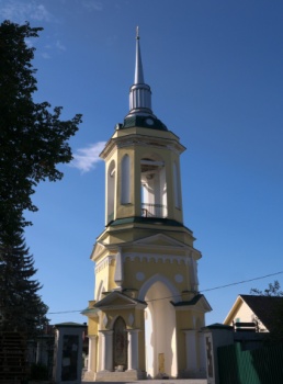 Колокольня Церкви Николая Чудотворца в селе Черкизово