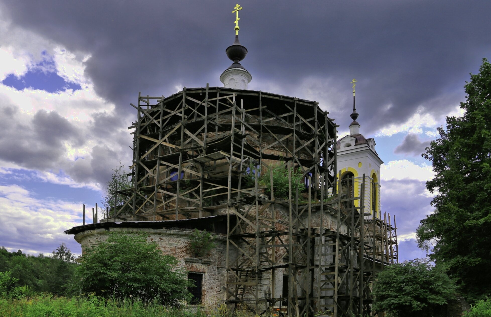 Церковь Покрова Пресвятой Богородицы в селе Ельцы