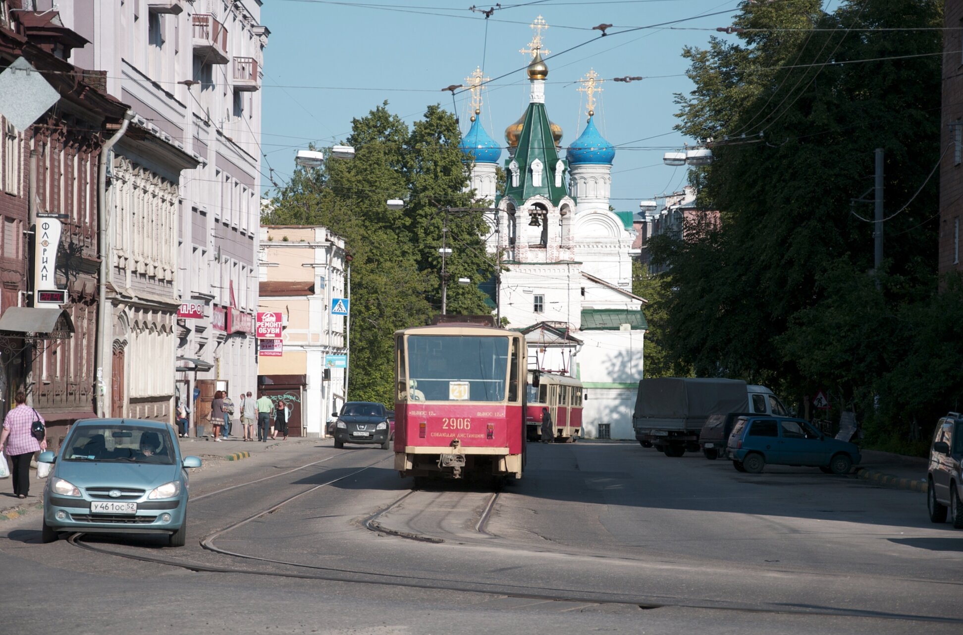 Церковь Святых Жён-Мироносиц на улице Ильинской в Нижнем Новгороде