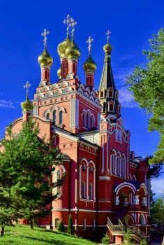 Храм святого Великомученика и Целителя Пантелеимона в Кисловодске