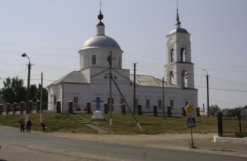 Богоявленский храм в поселке Морки
