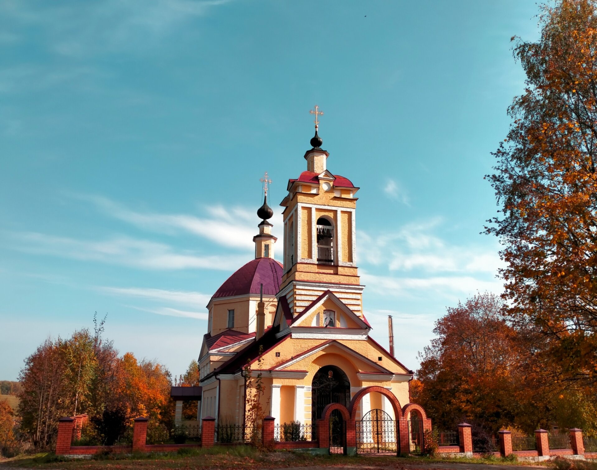 Васильевская церковь в селе Васильевское