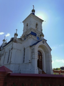 Храм в честь Боголюбской иконы Божией Матери в селе Ивановка