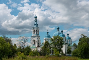 Церковь Казанской иконы Божией Матери в селе Роженцово