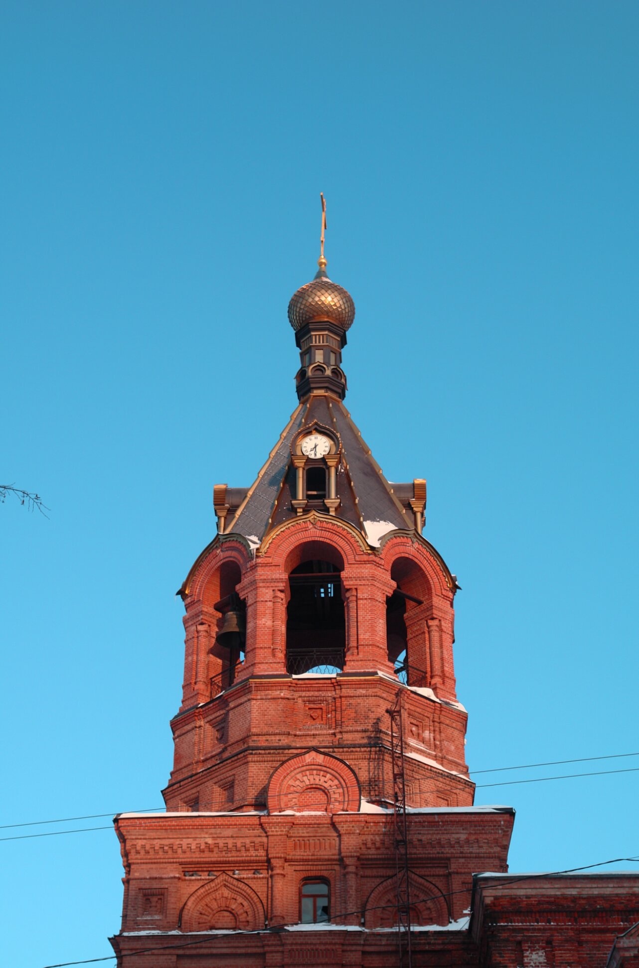 Колокольня Троицкого храма в Раменском