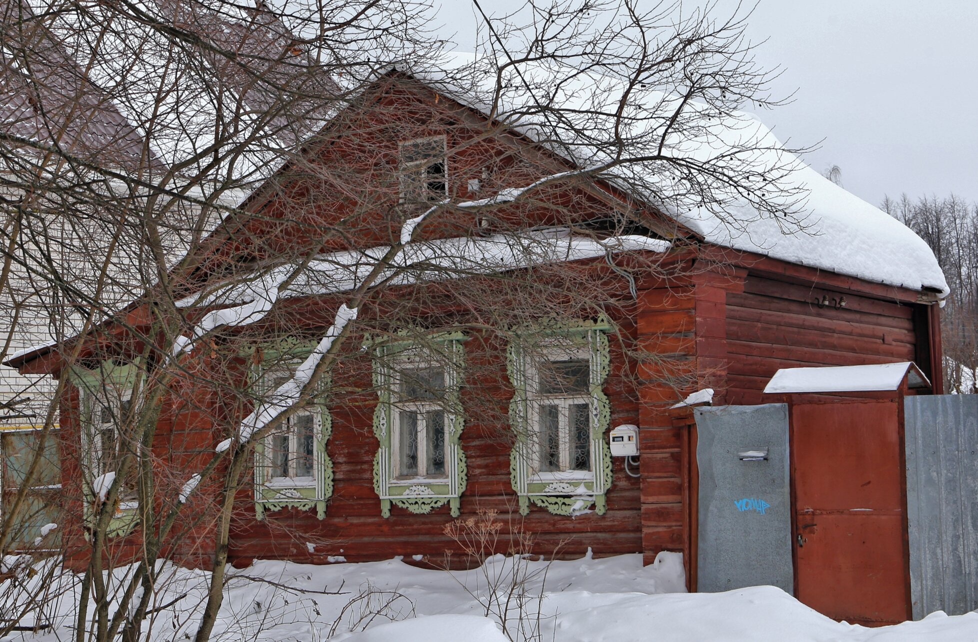 Церковь Алексия человека Божия в Шуе - зимний вид