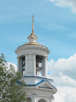 Колокольня Покровского храма в Воронеже