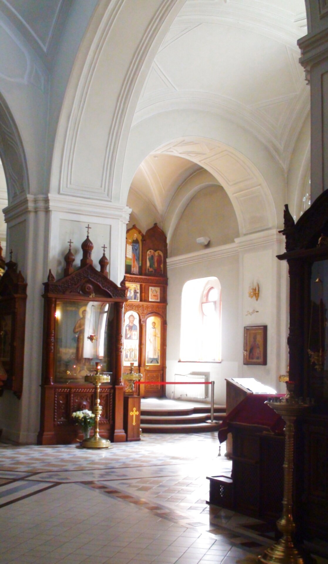 Икона святого в Троицком соборе Екатеринбурга