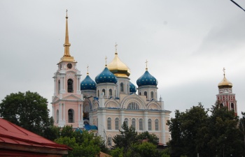 Спасо-Преображенский собор в городе Болхов