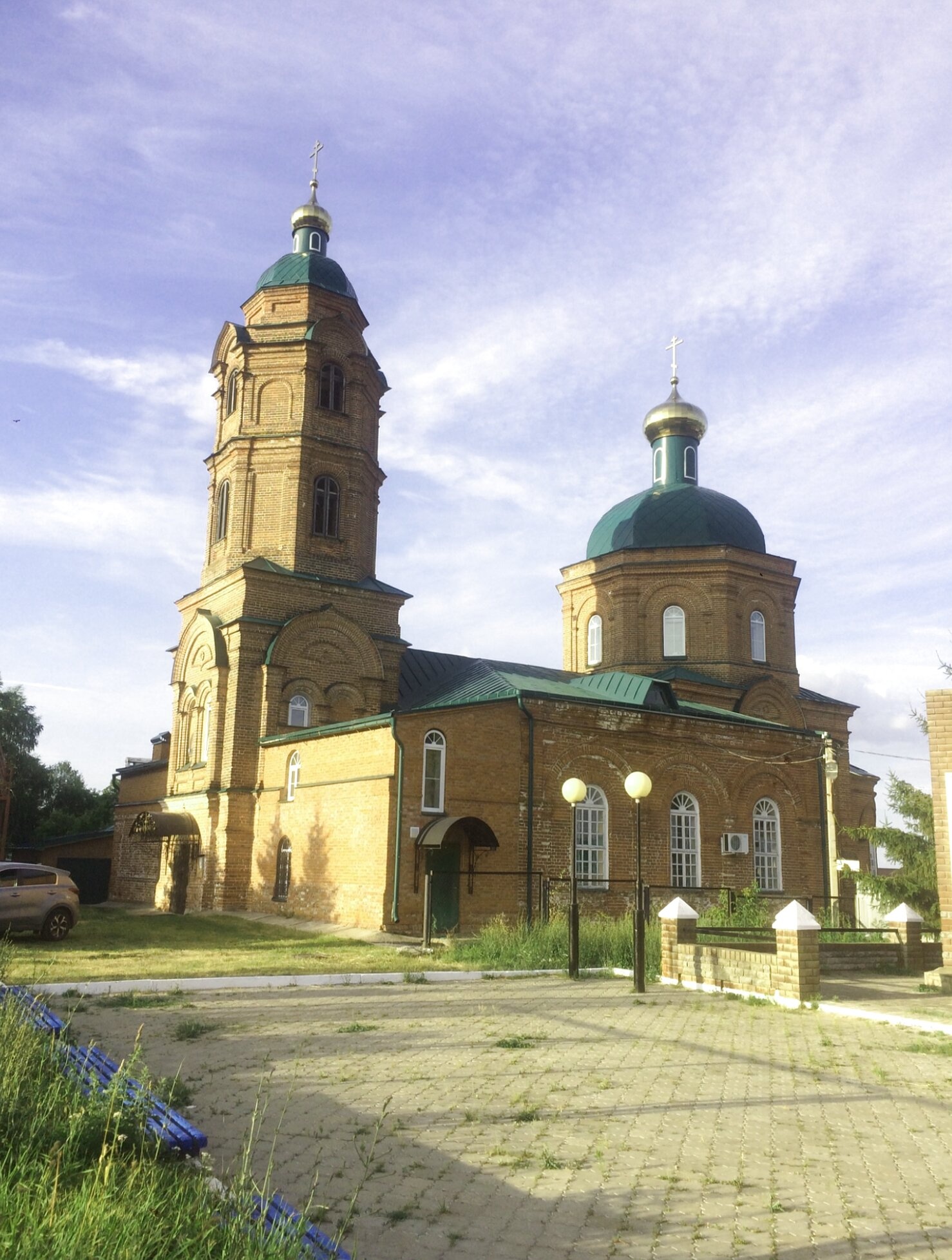 Храм преподобного Сергия Радонежского в селе Нижний Услон