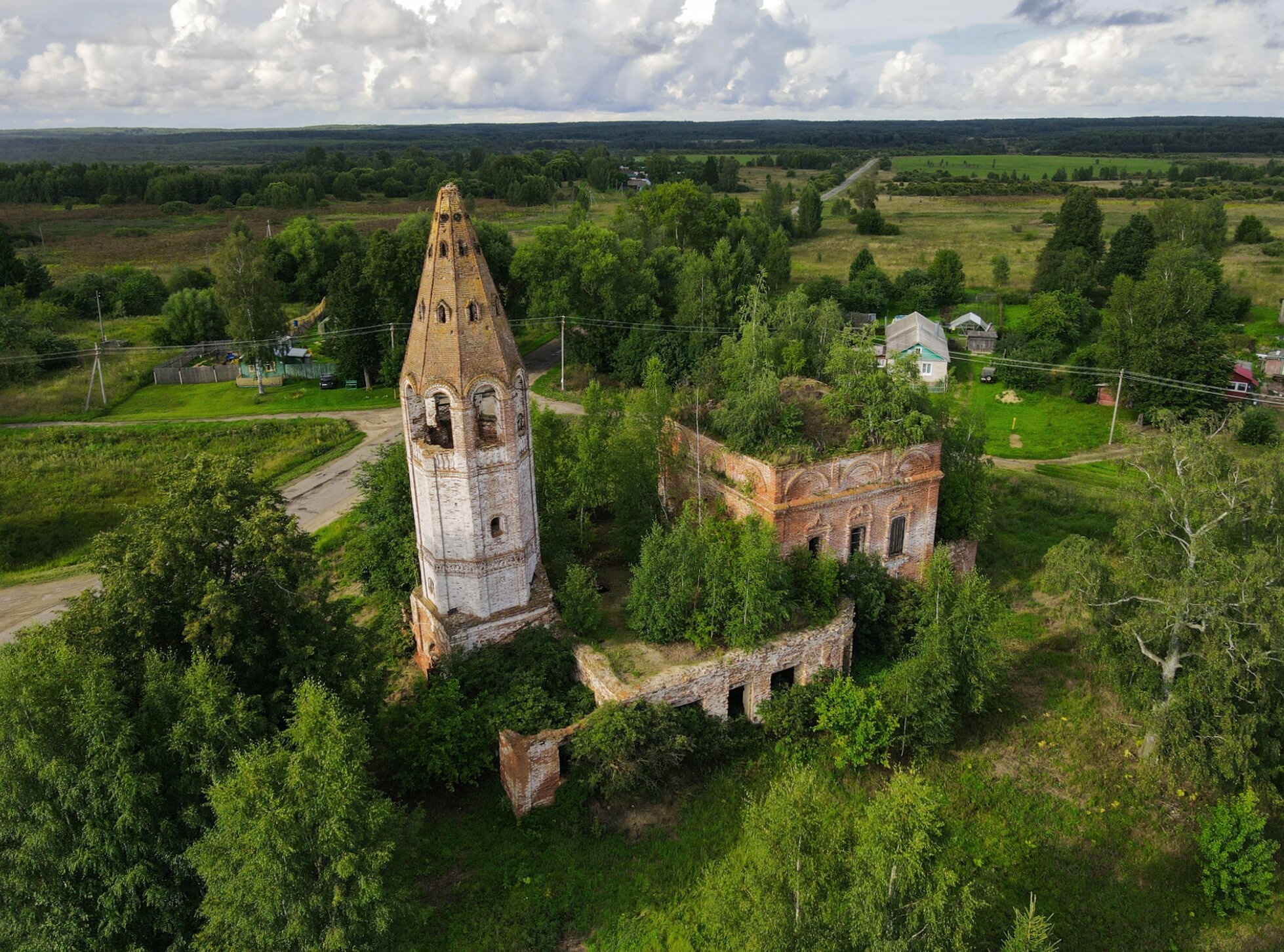 Церковь Вознесения Господня в селе Марково