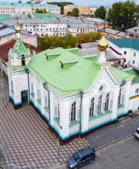 Церковь Николая Чудотворца на подворье Николо-Корельского монастыря в Архангельске