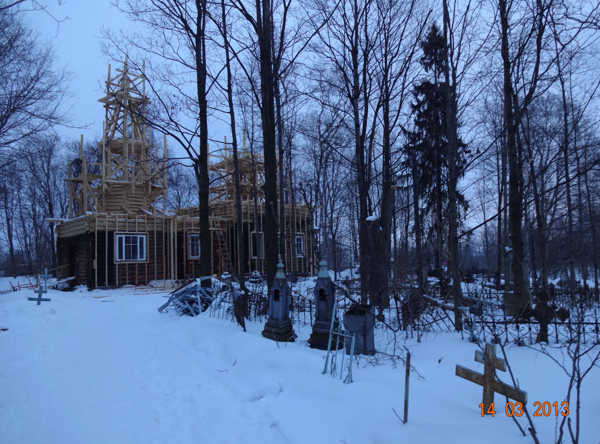 Восстановление Екатерининской церкви в Петрозаводске